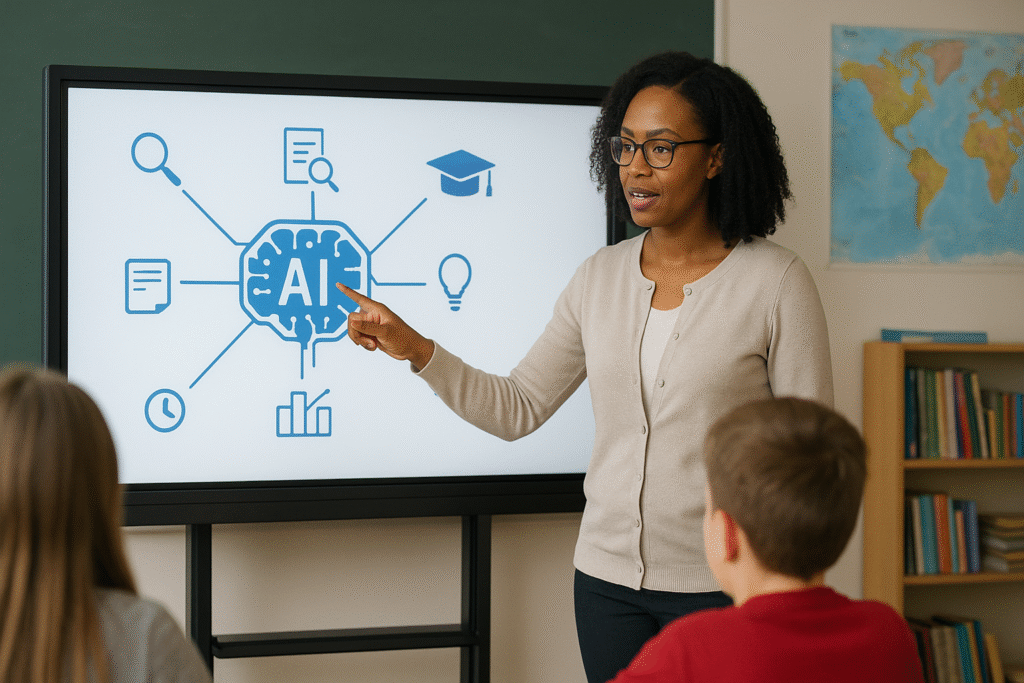 How teachers can use AI in education - manyskools