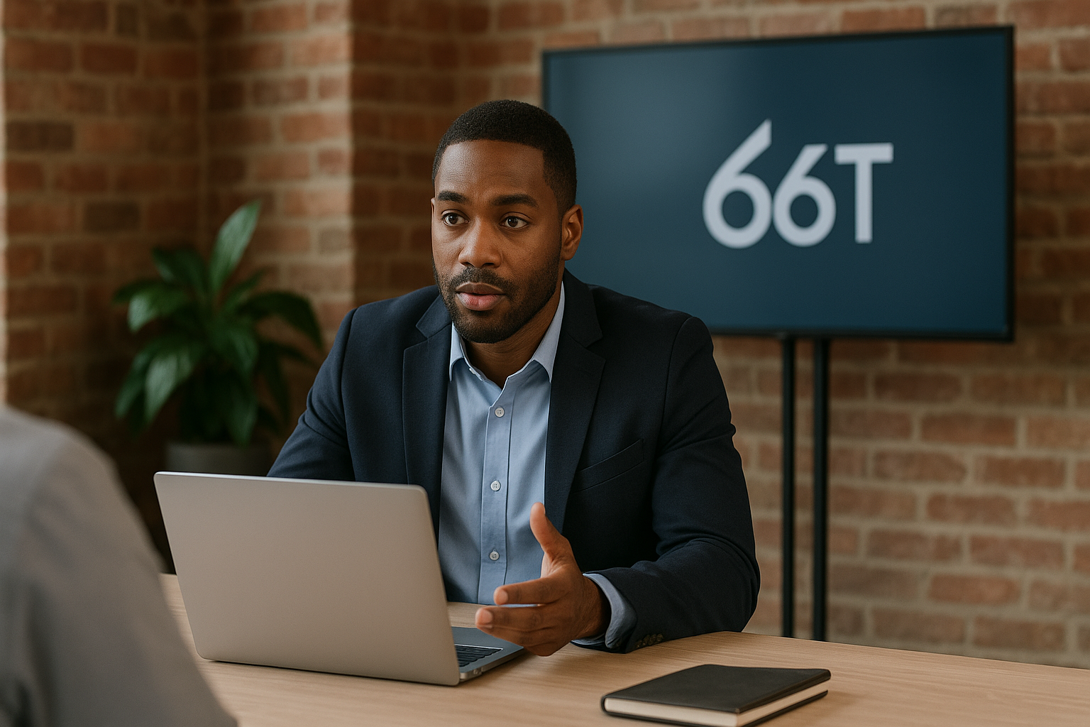 A conceptual illustration of modern technologies connecting industries—AI, IoT, robotics, and automation working together to enhance efficiency and innovation.