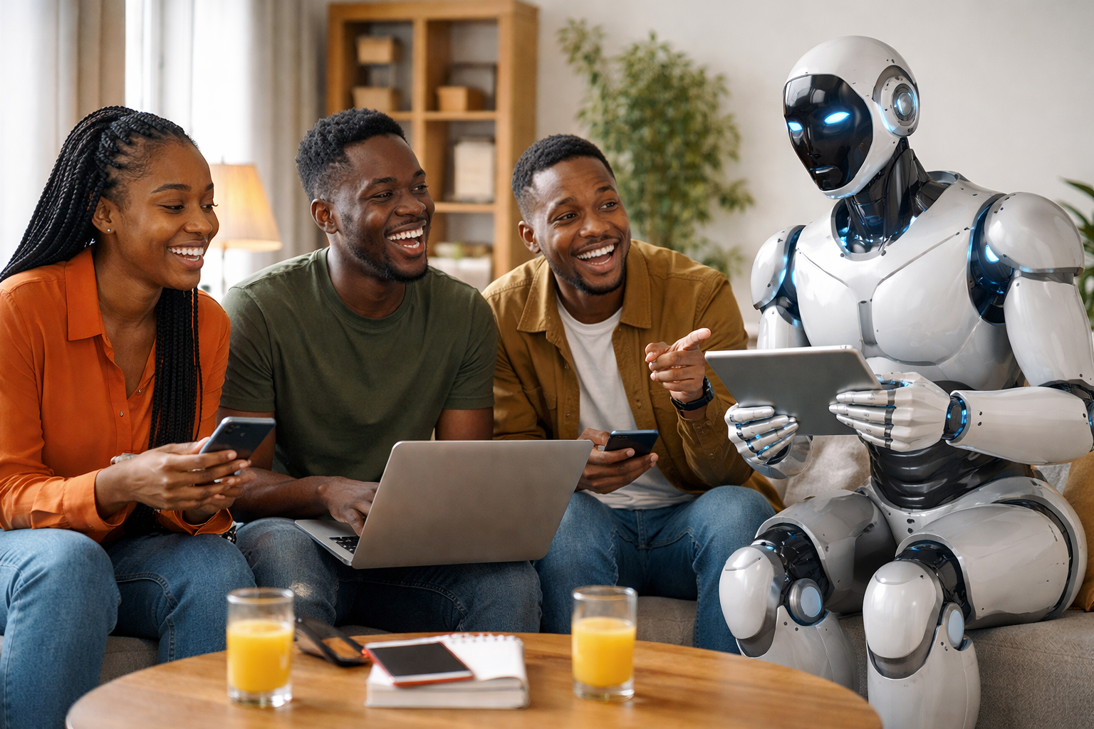 Artificial intelligence working in real life through data analysis, automation, and machine learning applications in everyday technology.