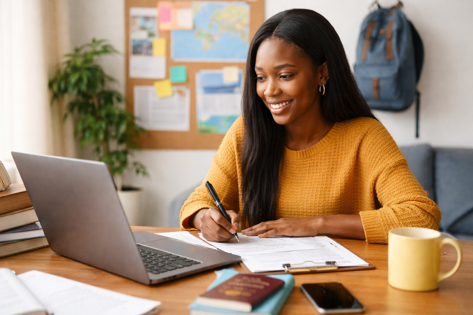 International students studying together on campus, representing opportunities to study abroad through fully funded scholarships.