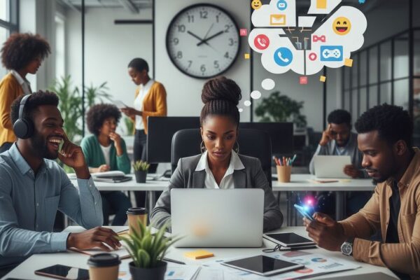 Person working in a quiet, distraction-free workspace to improve focus and long-term productivity