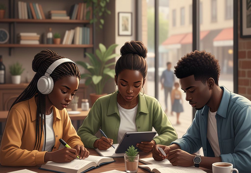 Student studying at a distraction-free desk with notebook and laptop, illustrating effective focus strategies for studying