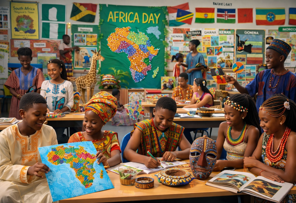 Plan a meaningful Africa Day at school with creative classroom activities, cultural projects, timeline ideas, and engaging lessons for students.