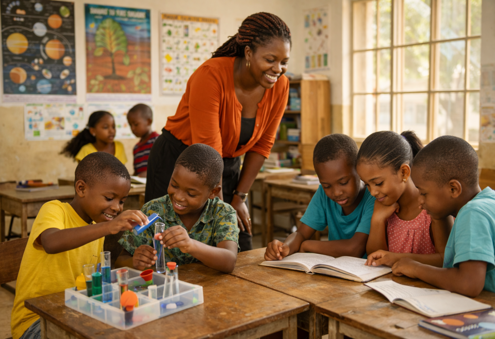Illustration comparing natural talent and developed skill, showing two individuals practicing piano to explain whether learning is a skill or talent.
